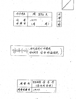 1977년 정부는 김용완 전경련 명예회장의 경제발전 공로를 인정해 훈장을 주기로 결정했다.  이 문서에는 당시 심홍선 총무처장관이 국무회의 의결 제출자로 쓰여있다/국가기록원