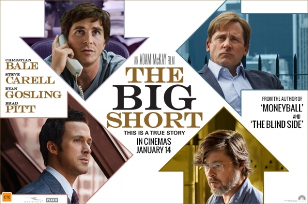 제목: 빅 쇼트(The Big Short, 2015)❙감독: 애덤 멕케이(Adam McKay)❙출연: 크리스찬 베일(Christian Bale, 마이클 버리 역)/스티브 카렐(Steve Carell, 마크 바움 역)/라이언 고슬링(Ryan Gosling, 자레드 베넷 역)/브래드 피트(Brad Pitt, 벤 리커트 역)