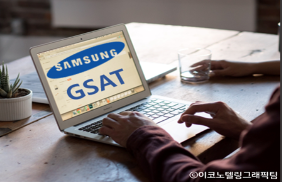 삼성 온라인 GSAT는 이틀간 오전 9시와 오후 2시 하루 두 차례씩 총 4회로 나눠 진행됐다. 동시접속에 따른 서버 과부하를 막고 부정행위를 차단하기 위한 관리·감독 기능을 높이기 위한 조처였다. 그래픽=이코노텔링 그래픽팀.