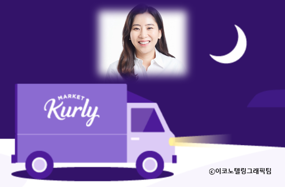 포니정재단은 제1회 '포니정 영리더상' 수상자로 마켓컬리 창업자인 김슬아 ㈜컬리 대표를 선정해 28일 상패와 상금 5천만원을 수여했다. 사진(김슬아 ㈜컬리 대표(맨 위)=HDC현대산업개발,자료=마켓컬리/이코노텔링그래픽팀.