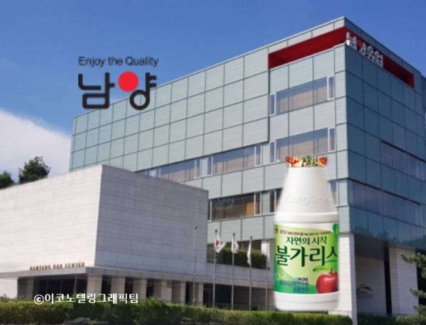 유산균 음료 불가리스의 코로나19 예방 효과 파문으로 오너 회장과 대표이사가 물러난 남양유업이 비상대책위원회를 구성해 경영을 쇄신하기로 했다. 사진(세종시에 위치한 남양유업 중앙연구소)=남양유업/이코노텔링그래픽팀.