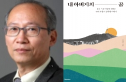 필자인 경제학자 김정수(왼쪽)와 그의 아버지인 김학렬 부총리의 일대기를 정리한 '내 이버지의 꿈'(덴스토리刊) 책 표지.