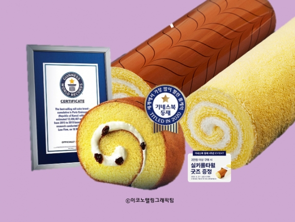SPC그룹이 운영하는 베이커리 브랜드인 파리바게뜨가 스테디셀러 '실키롤케익'의 기네스월드레코드 등재 1주년 맞아 벌인 마케팅이 고객들의 큰 호응을 얻었다.