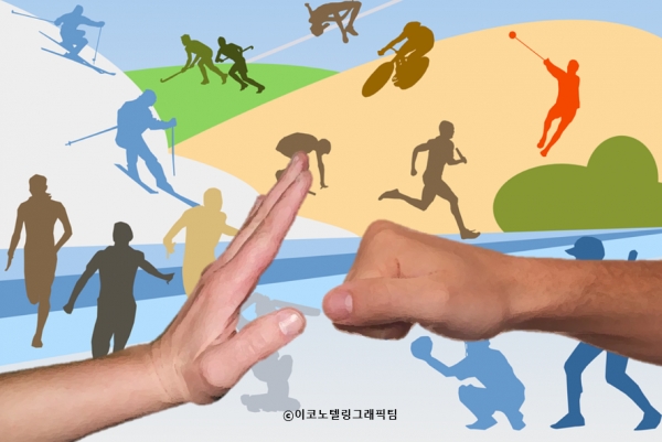 운동선수들이 폭력에 노출될 가능성은 상대적으로 크다. 목표를 달성하기 위해 어느 정도의 희생은 불가피하다는 인식, 폐쇄된 공간, 엄격한 상명하복의 분위기 등./이코노텔링그래픽팀.