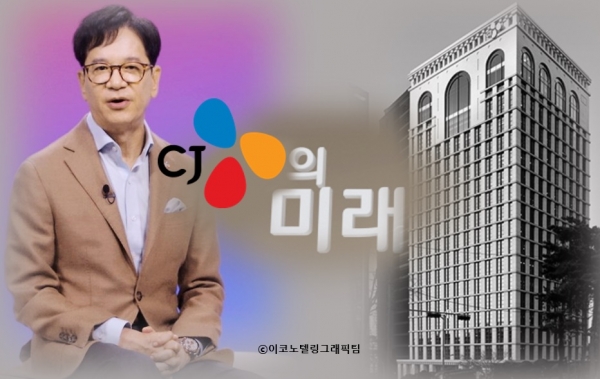 CJ그룹 이재현 회장(왼쪽)은 앞으로 3년 동안 문화·플랫폼 등 미래 혁신성장 분야에 10조원 이상을 투자하는 중기 비전을 제시했다. 사진=CJ/이코노텔링그래픽팀.