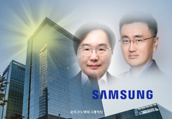 삼성전자가 9일 임원 인사에서 30대 상무, 40대 부사장을 다수 배출했다. 사진(김찬우 삼성전자 부사장(왼쪽),손영수 삼성전자 부사장(오른쪽))=삼성전자/이코노텔링그래픽팀.