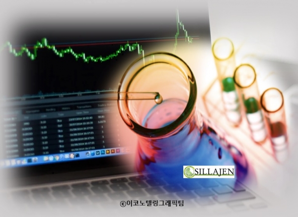 한국거래소가 1년8개월간 거래가 정지된 제약사 신라젠의 상장 폐지를 결정했다. 사진=신라젠/이코노텔링그래픽팀.