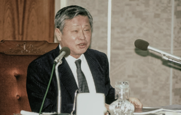최종현 선대회장, SUPEX 세미나 (1989년 12월). 사진=SK.