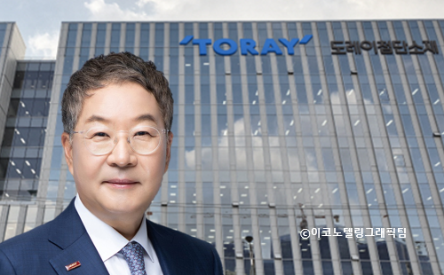 도레이첨단소재 김영섭 대표이사 사장. 사진=도레이첨단소재/이코노텔링그래픽팀.
