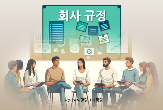 규정이 실제 운영에 적합한지 주기적으로 점검하고, 필요시 수정해야 한다/이코노텔링그래픽팀.