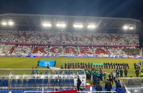지난 25일 축구 국가 대표팀은 요르단과의 홈 경기에서 무승부를 거뒀다. 사진(수원월드컵경기장)=이코노텔링 고현경 기자.